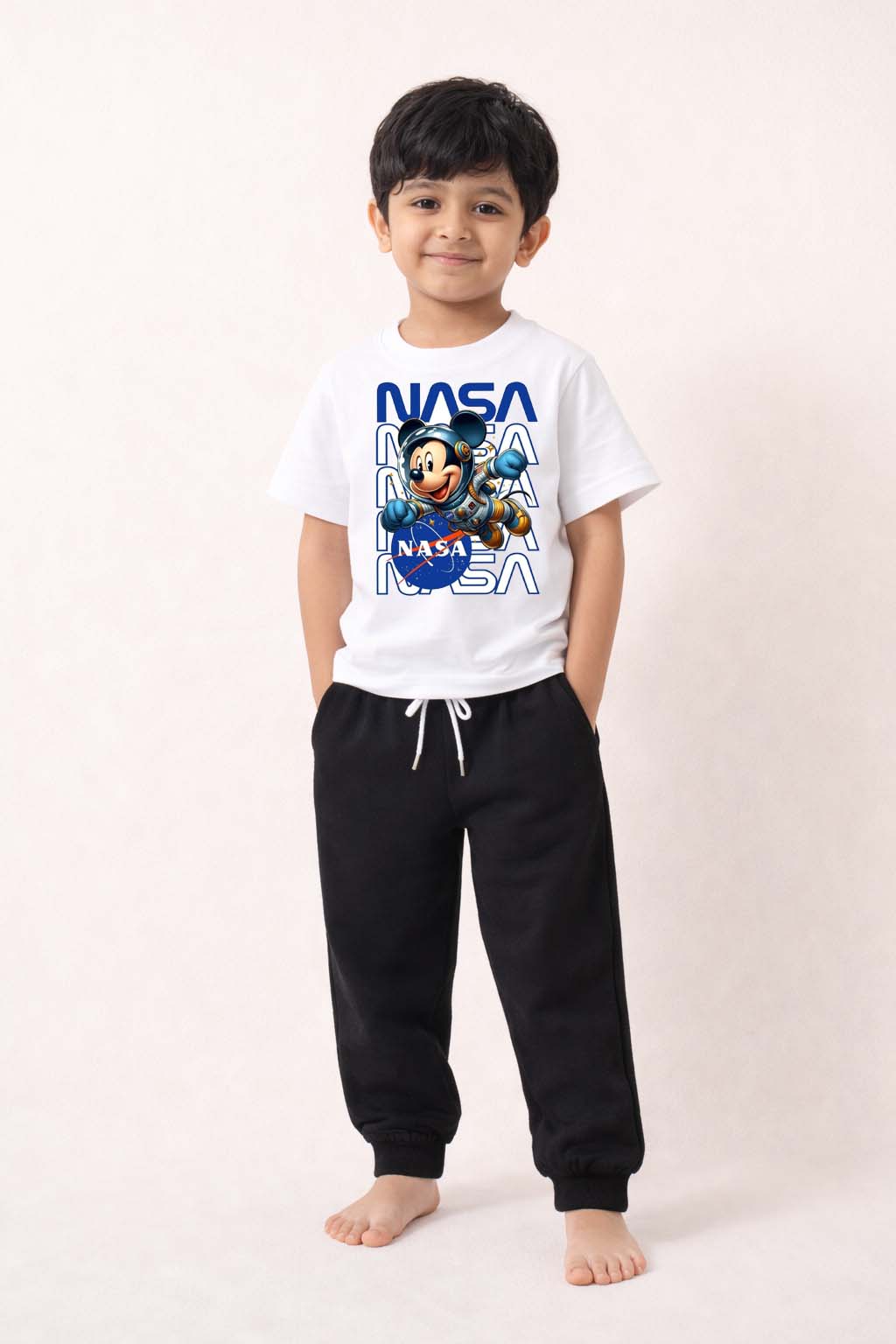 🌟 DTF Kids 2-Piece Summer Tracksuit 🌟  (Premium Printed T-Shirt + Soft Jogger Trouser)